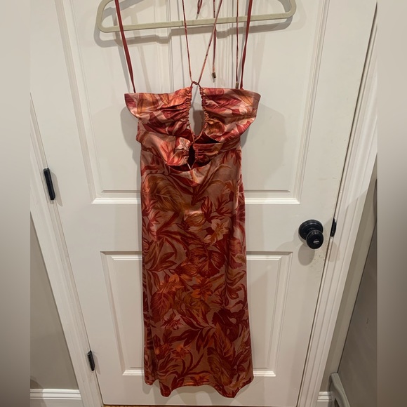 Runaway Tropics Midi Dress Size US 4 NWT - Picture 3 of 6